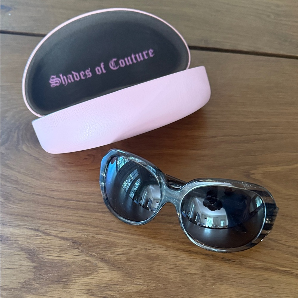 Juicy Couture Black and Silver Sunglasses